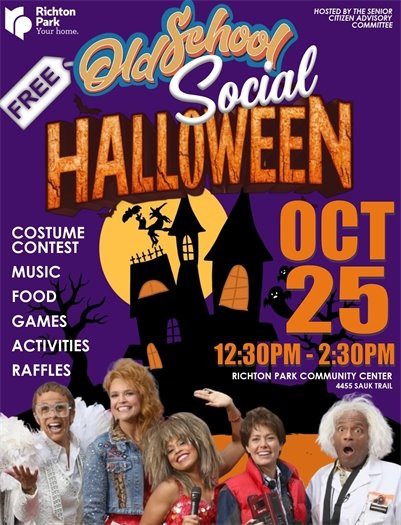 Old School halloween Social