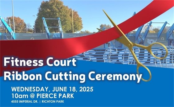 Fitness Court Ribbon Cutting Ceremony