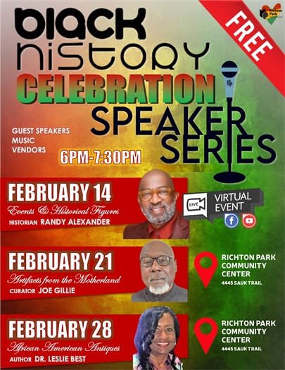 Black History Speaker Series