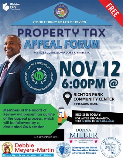 Property Tax Appleal Forum
