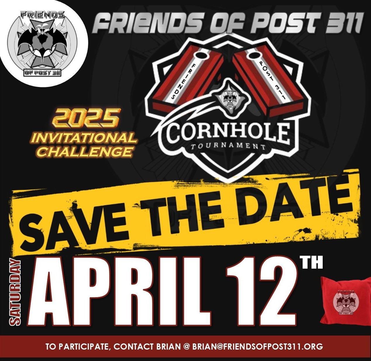 Cornhole Tourney 2025 sq