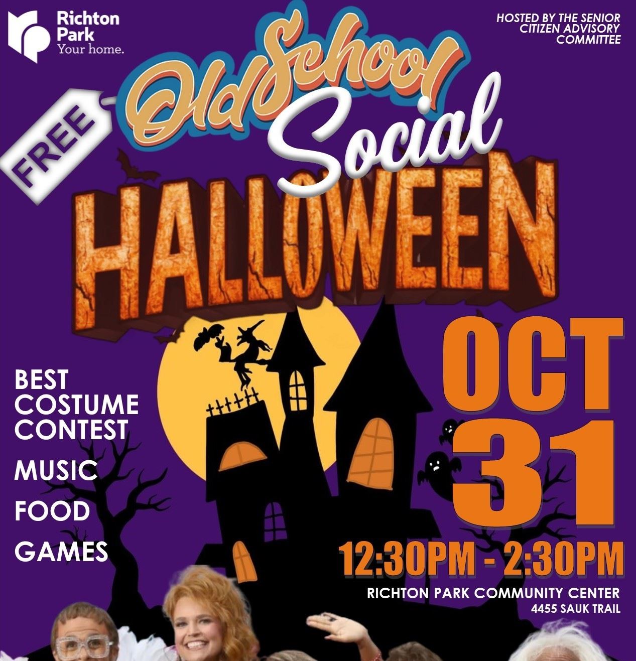 Senior Halloween Bash 2025 sq